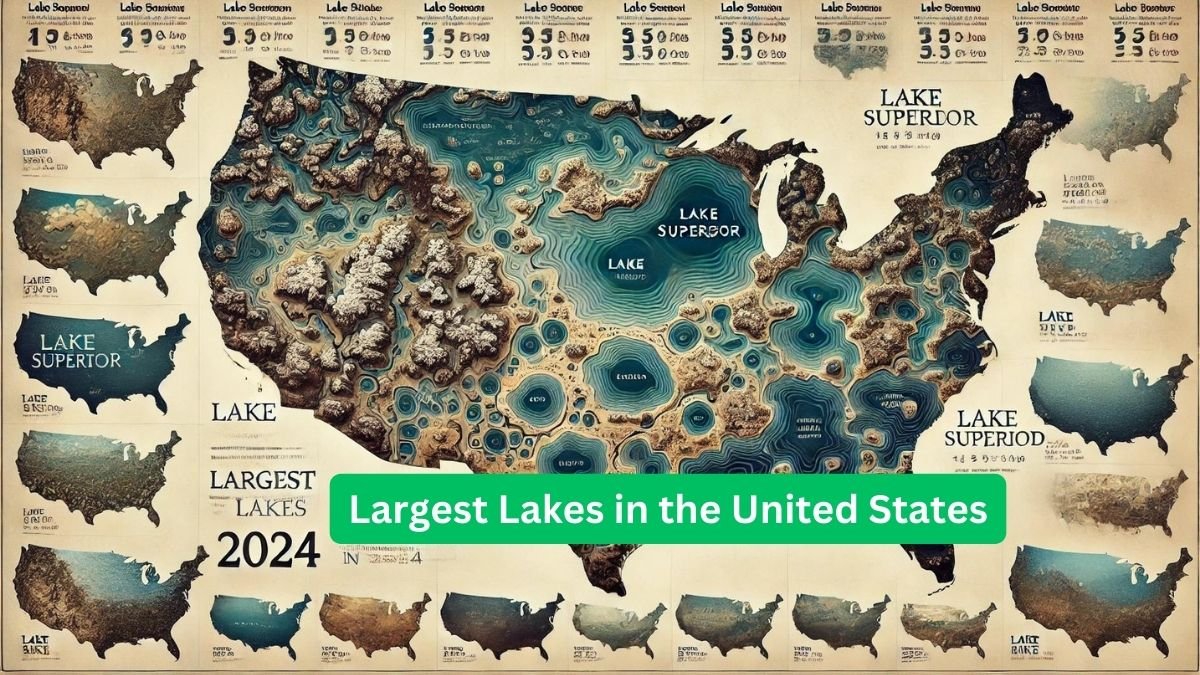 Top 5 Largest Lakes in the US- 2024