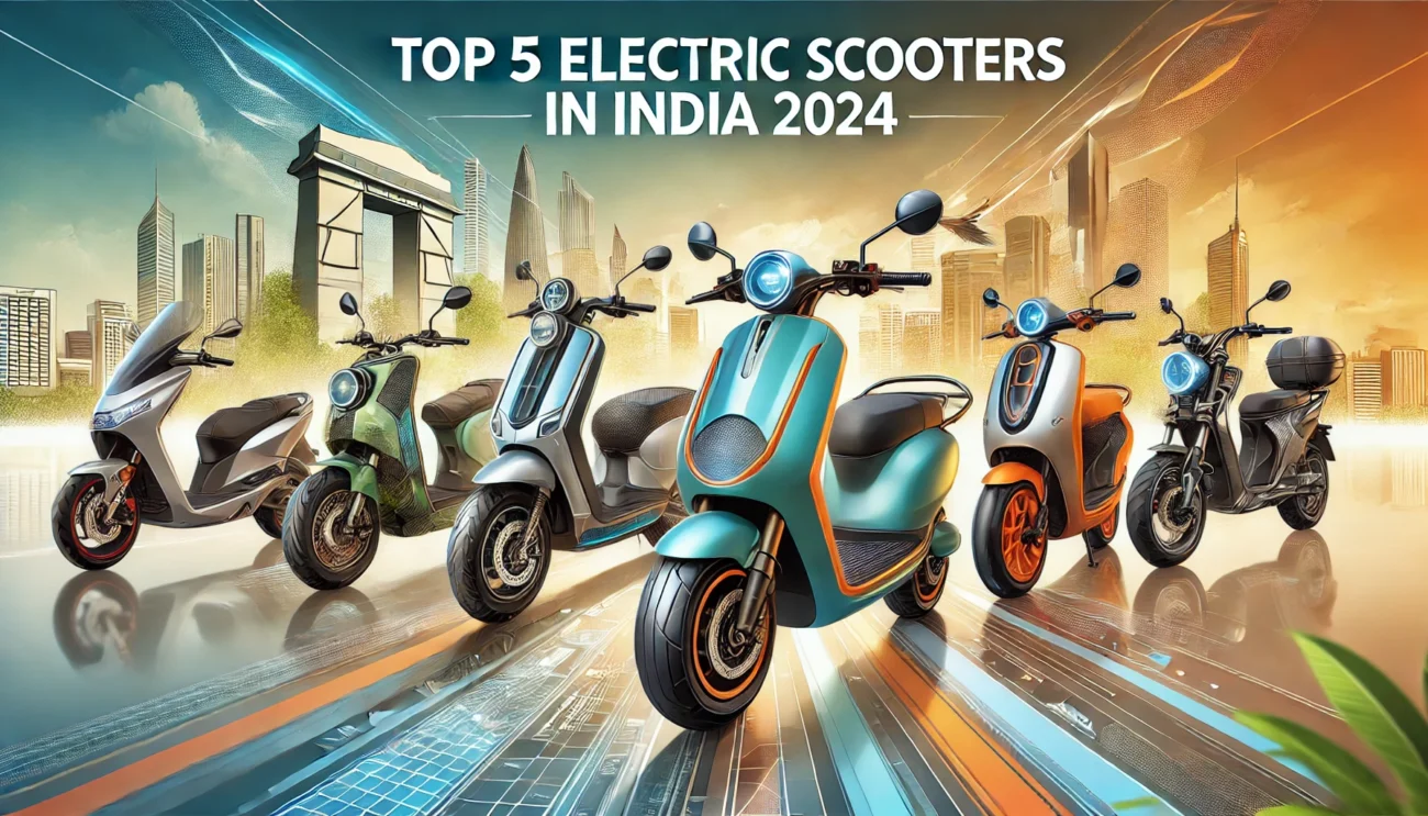 Top 5 Electric Scooters in India 2024